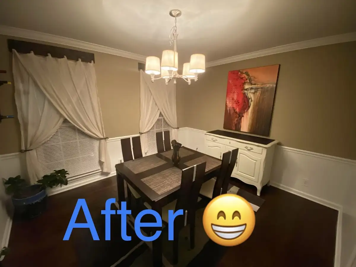 Professional dining room restoration after water damage in Newington